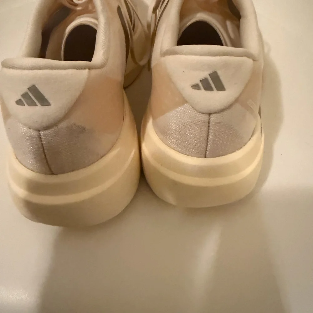Adidas  Beige Women's Running Sneakers